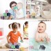 chinatera Baby Grasp Toy Building Blocks Baby Massage Soft Rubber Squeeze Bath Toy12pcs 12PCS B07L8T32QG